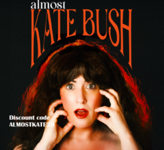 BedfordEnts4All's tweet photo. Almost Kate Bush @AlmostKateBush
Listen back to @BBC3CR with @BBCBabs_michel
https://t.co/fBj5Tses7P
2 hours 44 minutes in.
Tickets from @ThePlaceBedford
https://t.co/XZxGtArxNu
Discount code ALMOSTKATE20
#RunningUpThatHill #KateBush #KateBushMusic #FishPeople https://t.co/gxCVTDeW6T