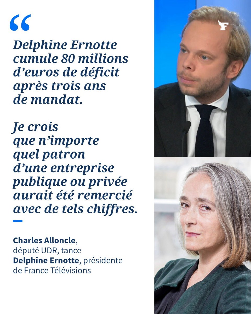 A votre avis, pourquoi Dephine Ernotte est elle toujours en place ??

Réponse : parce que c'est Macron qui l'a nommé !!

#MacronDestitution 
#MacronDémission