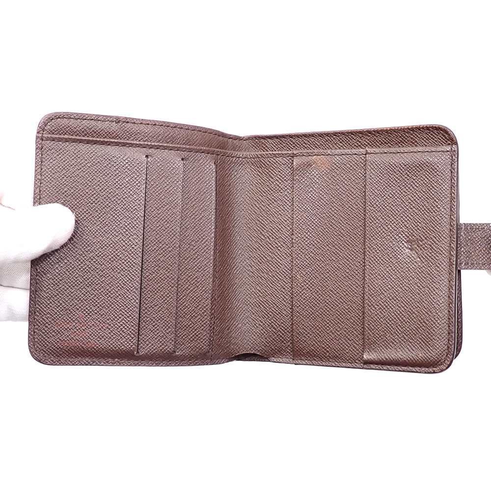 ルイ・ヴィトン ダミエエベヌ コンパクト・ジップ（N61668） 販売中