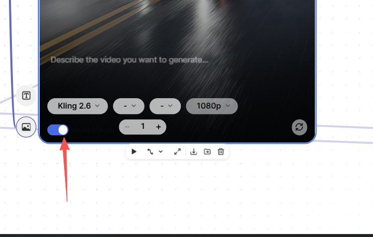 aze60300489's tweet photo. @freepik Why does the generated video have no sound after enabling this feature? https://t.co/H73VN0UMy4