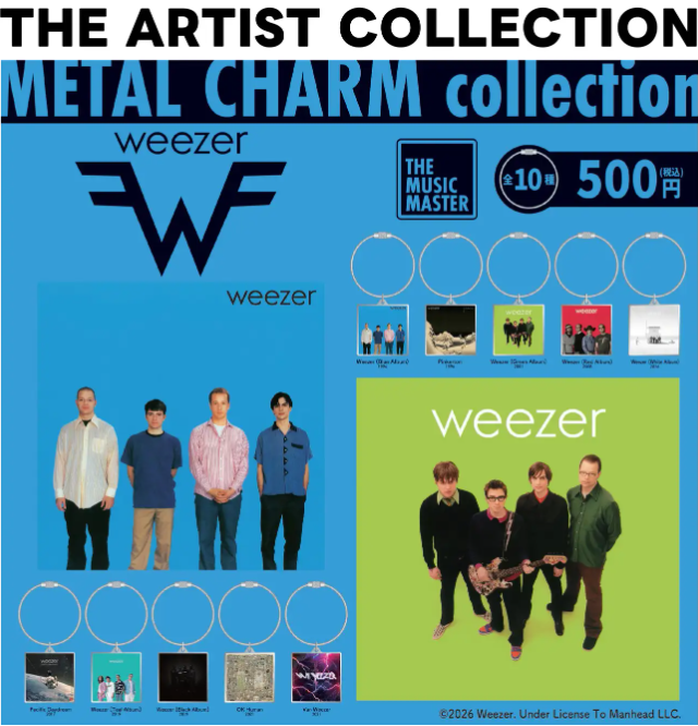 🤎🐻新商品ニュース🌳💚 『#Weezer メタルキーホルダー』 （500円） 1