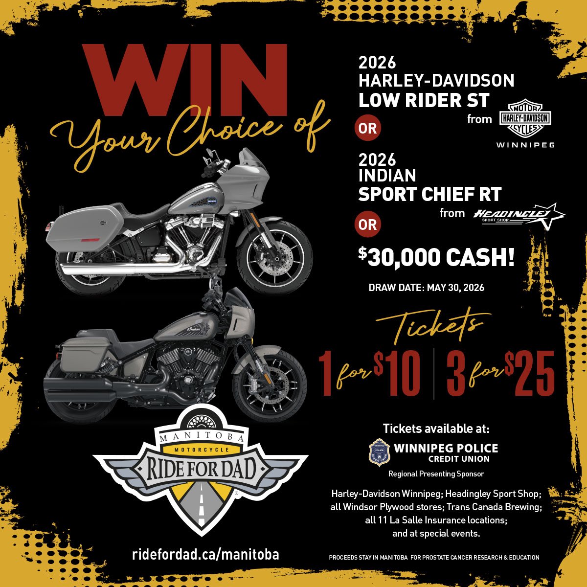 Manitoba Motorcycle Ride for Dad tweet media