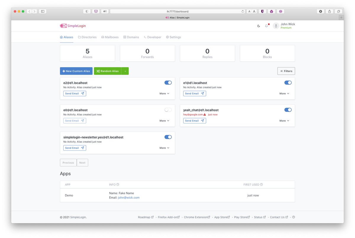 SimpleLogin | Protect your online identity with email alias

github.com/simple-login/a…