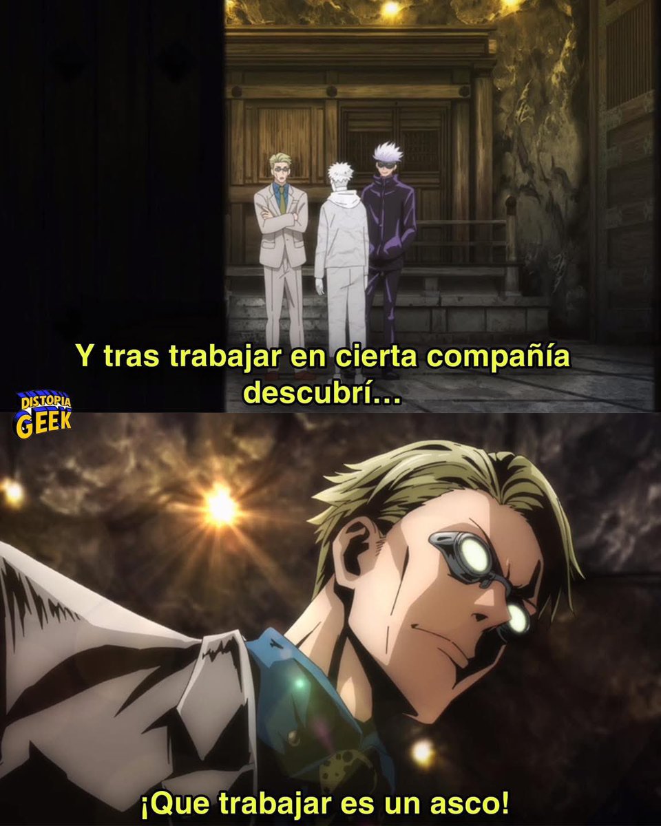 Mano te hueveaste de personaje, tú eres nanami… vago y la ctm