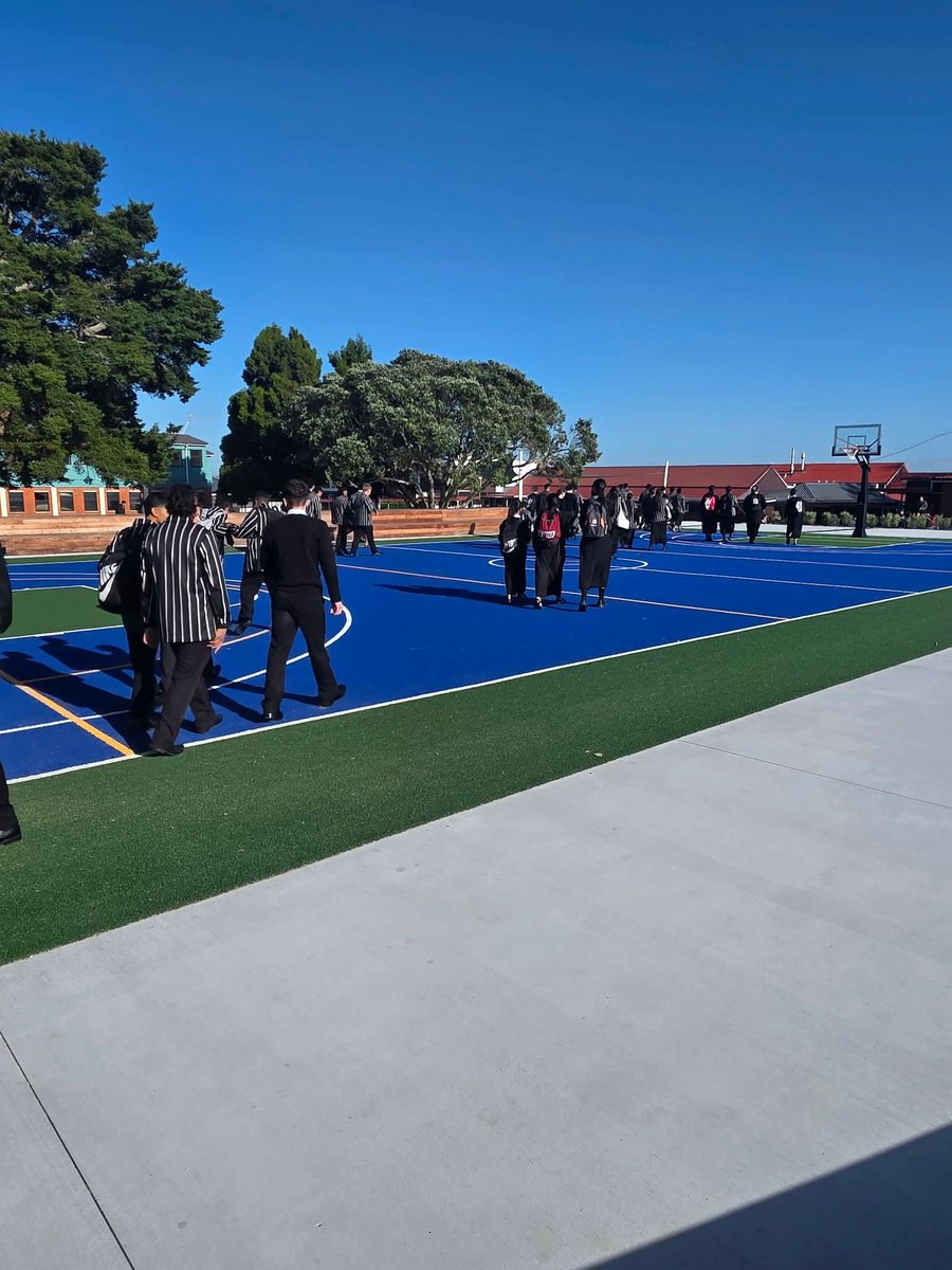 NZTransitBuzz's tweet image. #BusNews: Brougham Buses have shared pictures from the first day of school at Wesley College.

Brougham are supporting the school who are transitioning from a Boarding School to a Day School.

Also included are photos of the new outdoor learning spaces.