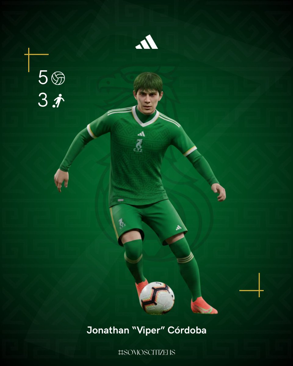 CitizensCTZ's tweet photo. 𝐌𝐕𝐏  🔥🐍

Viper es nuestro Jugador Más Valioso del mes de enero.

Entrega, carácter y determinación en cada partido. El trabajo habla en la cancha.

#SomosCitizens 🐉💚 https://t.co/rJe2Vbj0zZ