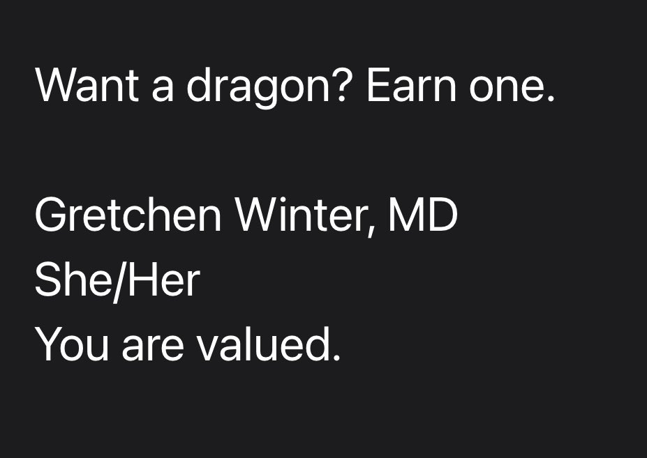 Gretchen Winter, MD 🌼 (Warning: Feral) tweet media