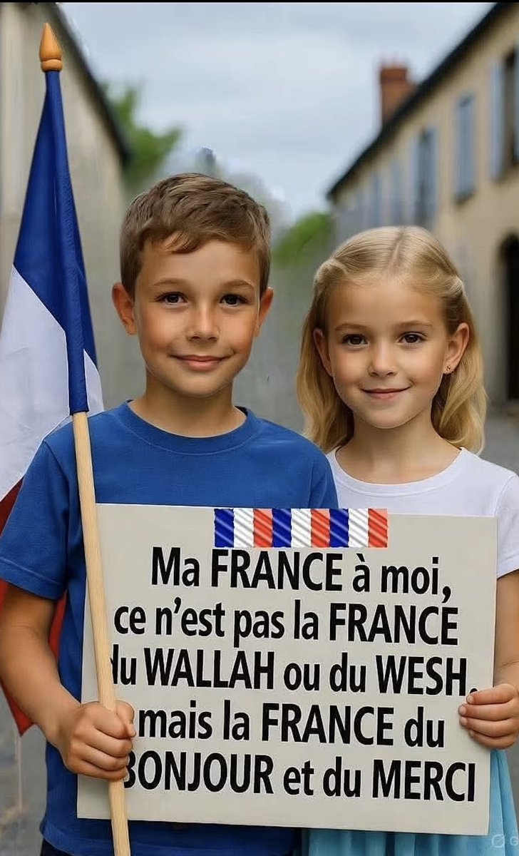 La France que nous aimons se reconnaît à ses mots simples,
au respect, à la politesse, à la transmission.

Elle dit « bonjour », elle dit « merci »,
parce qu’elle a appris que la vraie force naît de l’éducation du cœur.

Héritière d’une histoire chrétienne,
la France élève ses