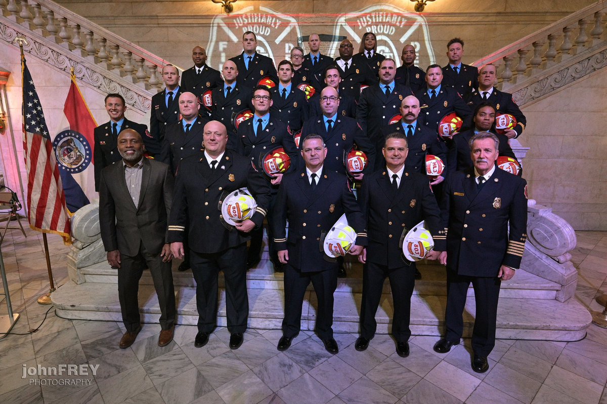 Effective immediately, Fire Chief &amp; Commissioner Dennis M. Jenkerson has promoted the following members. These individuals have demonstrated leadership, dedication, and an unwavering commitment to public service. 

We congratulate each of them on this well earned achievement and