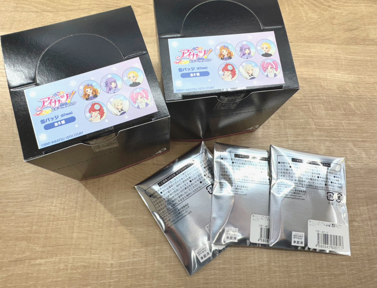 ✨商品紹介✨ 『アイカツ！』POP UP STORE in 池袋スキマストア 缶