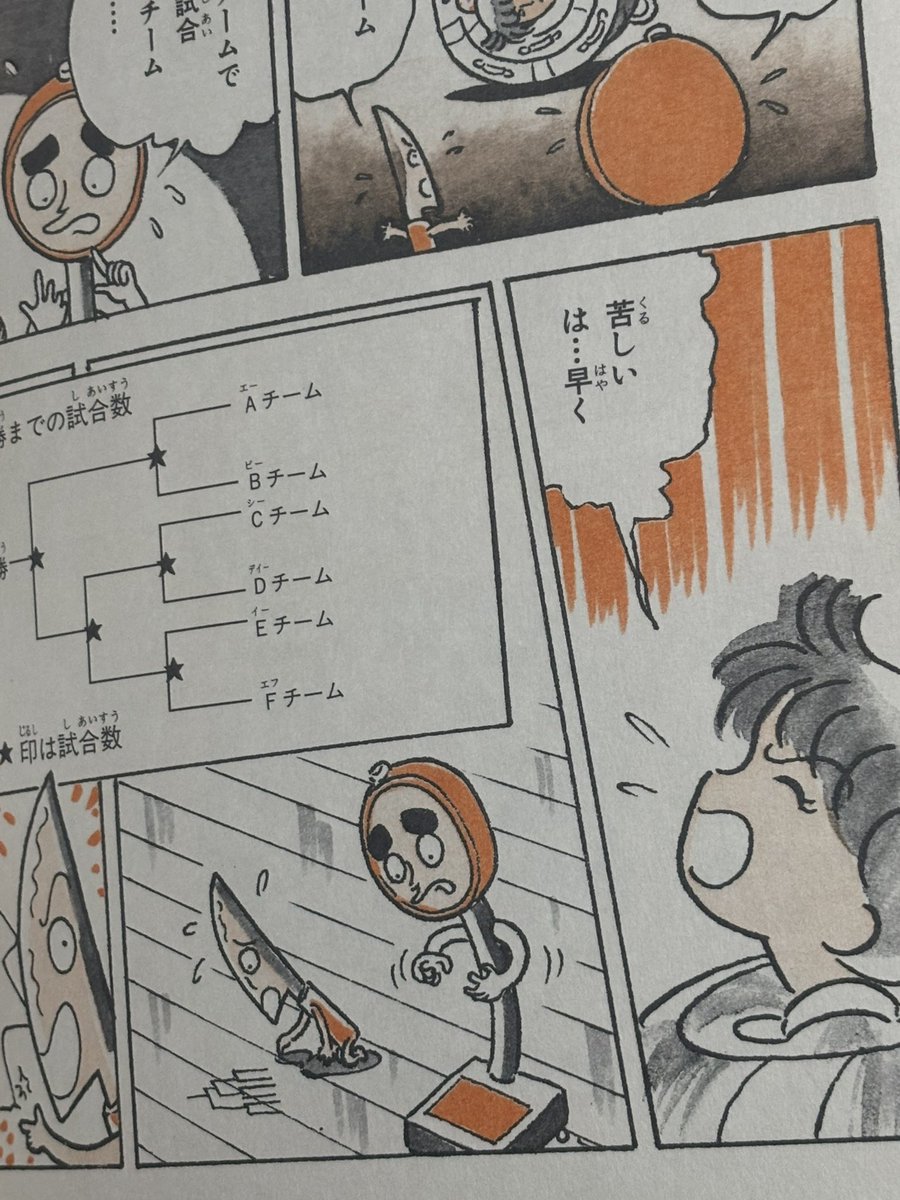 最近になって前に言ってた算数の漫画を見つけました今見ても素晴らしい作品です。懐かしいなぁ 