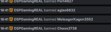 Kick Bans now show up in chat.
