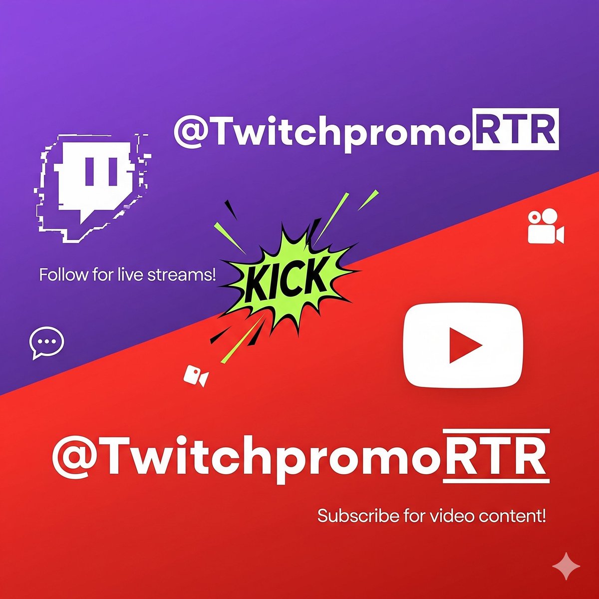 Let's promo together 📢📢🚀

1. Like ❤️
2. Reposts🔄
3. Drops link yt/twitch↩️

Follow👉 <a href="/Twitchclipsonly/">TwitchClips</a> 🔥

Dm me for spacial promo📩

#yt
#kick
#twitch
#gaming
#youtube
#subscribe 
#AFCON2026FINAL