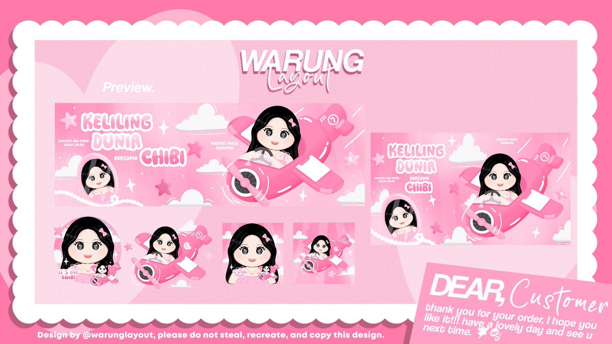 warunglayout's tweet image. — help repost thankyou

Warung layout  with layout ready stock bundle wabis chibi 👸🏻 bisa langsung kalian order sekarang juga!!!

Free replacement text
Price cek Alt ✨
OPEN BY REQ

DM/WA/Tele for order…💬 ( reply )

#zonauang #zonaba