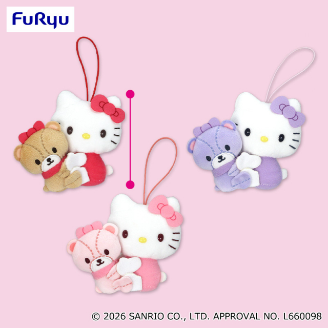 ハローキティペアマスコット　5セット