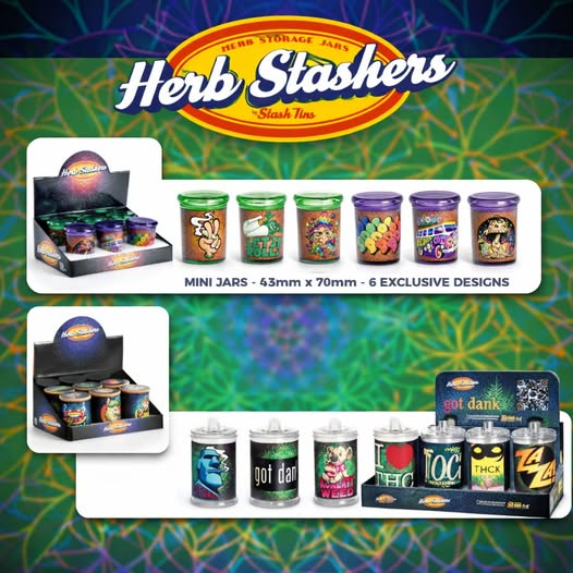BLACKBALLCORP's tweet photo. 📷📷 HERB STASHERS ARE HERE 📷📷

Black Ball Corp. brings pop culture and smoke shop essentials together with Herb Stashers — seal-tight herb storage jars that customers recognize and grab fast.

📷 Shop Herb Stashers wholesale here:
📷 https://t.co/2ciwFfZBH2 https://t.co/zSQUoUmu5c