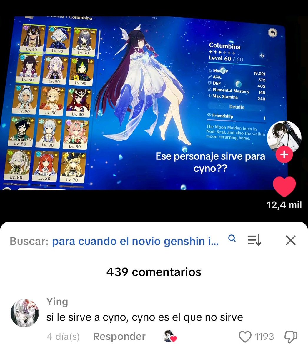 😭😭😭😭 sí me dio risa dios pobre cyno