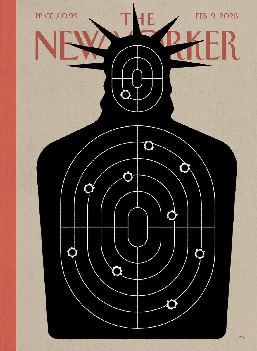La portada del próximo número del New Yorker. “Targeted,” by Till Lauer.