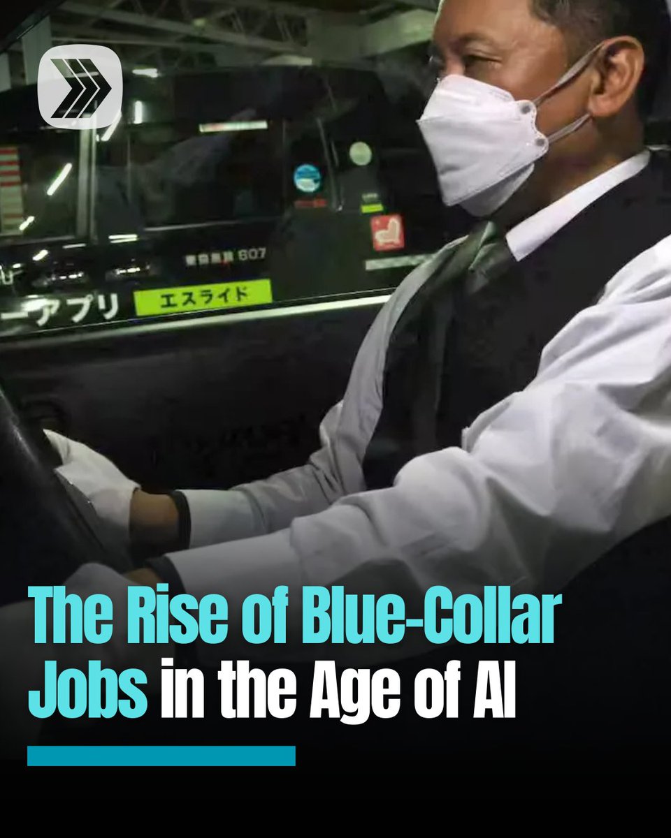 JAPAN_Forward_'s tweet image. With AI-resistant jobs in strong demand, Japan's technical high school graduates faced a jobs-to-applicants ratio of 31.9 in 2024, up from 3.9 in 2011.

📸 ©Sankei

#bluecollar #artificialintelligence #jobs #workforce 

japan-forward.com/the-rise-of-bl…