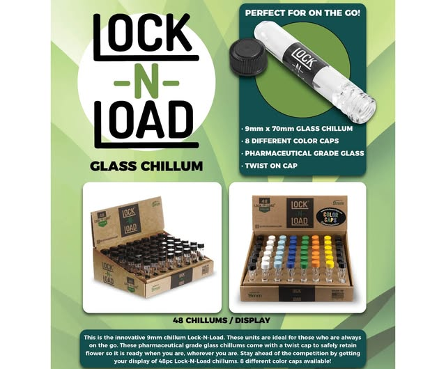 BLACKBALLCORP's tweet photo. 📷 WHOLESALE ESSENTIAL: LOCK-N-LOAD™ GLASS CHILLUMS 📷

Lock-N-Load™ Glass Chillums are a must-have for smoke shops looking to stock innovative, on-the-go glass that customers instantly understand and grab.

📷 Available now from Black Ball Corp. https://t.co/LEYaRft96W