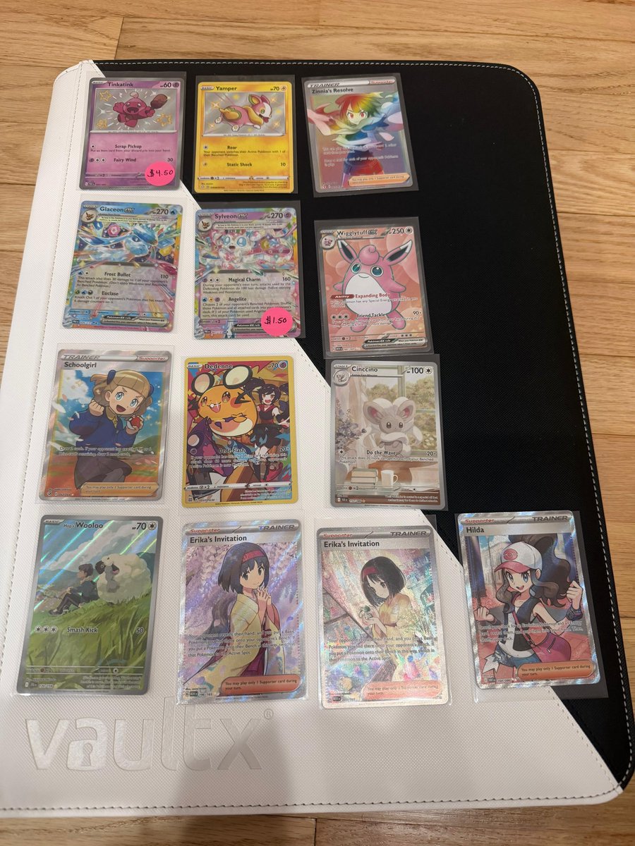 Shout-out to <a href="/ALpez420/">AL (Eater of Worlds Collectibles)</a> for the deal on all of these hits for my wife and daughter's binders!!! Arrived perfectly! Thank you homie!!