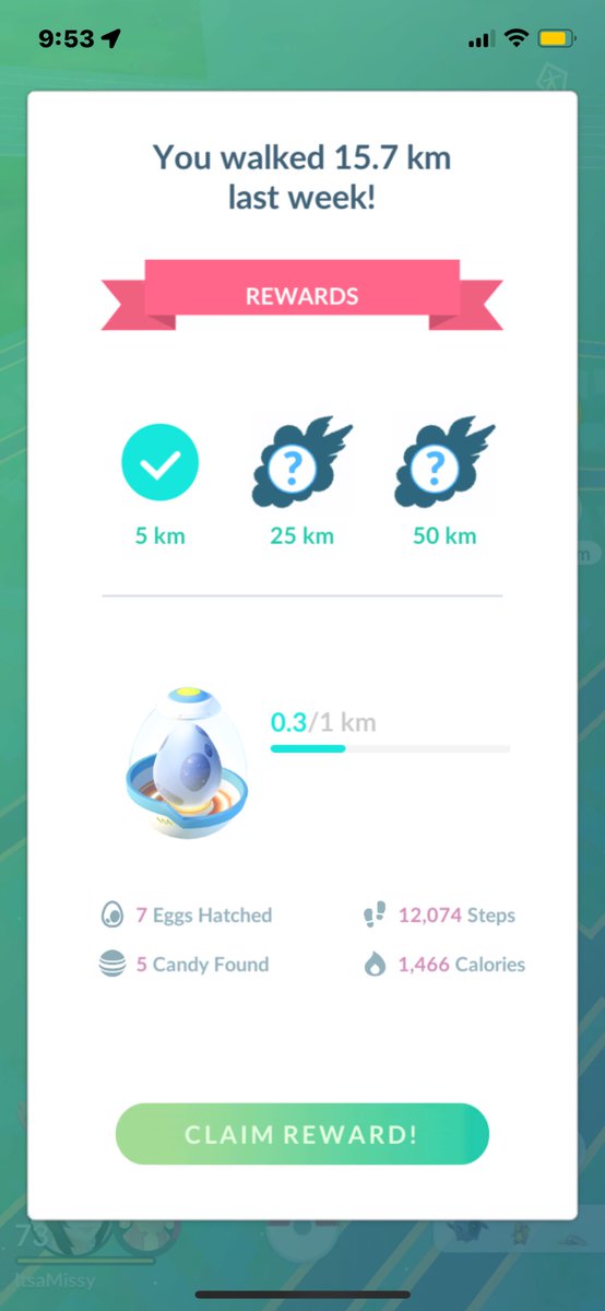 Missysartbook's tweet image. #PokemonGo #WeeklyWalk