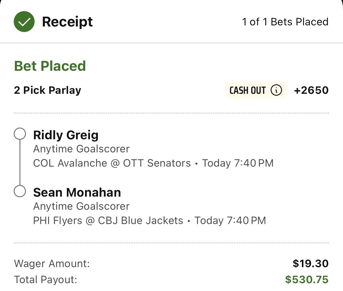 parlayportal's tweet image. ✅ +2650

First ticket I sent to VIP today, I nearly put this one out to the TL, gutted rn, should have just went with my instinct 

I’ll get you guys one of these 2 leg longshots soon, welcome to join our discord as well just $7, only put out a handful of plays a night so it’s…