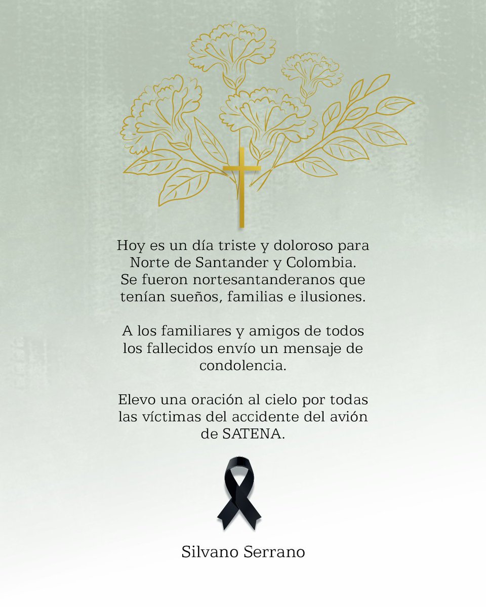 SilvanoSerranoG's tweet photo. Hoy estamos con el corazón triste por la partida de 15 seres humanos que dejan atrás familias, sueños e ilusiones 😢

Elevo una oración al cielo por su alma 🙏 https://t.co/4TlhPbwo3w
