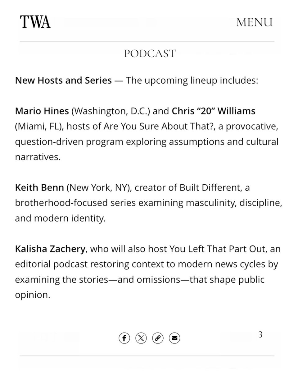 Dropping soon! 🎧

New Voices.
Returning favorites. 
A bigger slate. 

We’re expanding our audio slate with new original shows and return of fan-favorite series—launching Q1 2026.

#watzspodnetwork #podcastnews #podcastcreators #thewatzsprod