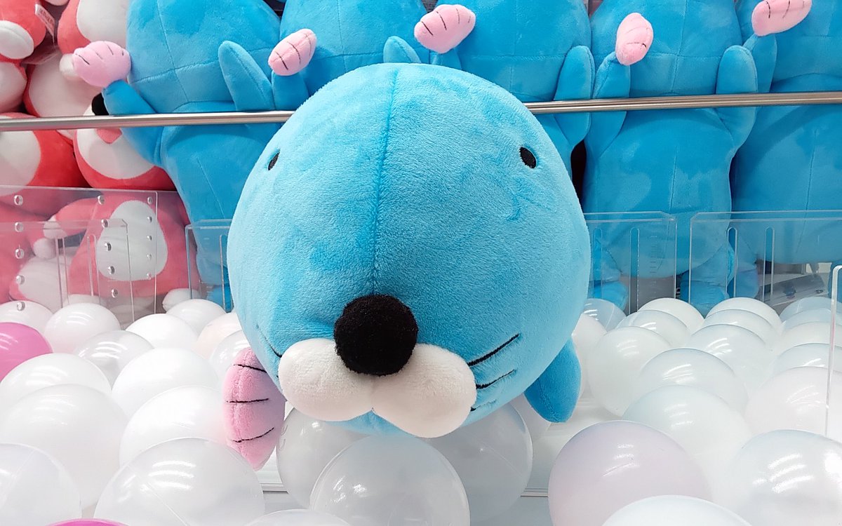 プライズ】本日新入荷！ 『ぼのぼのごろ寝BIGぬいぐるみ』全1種