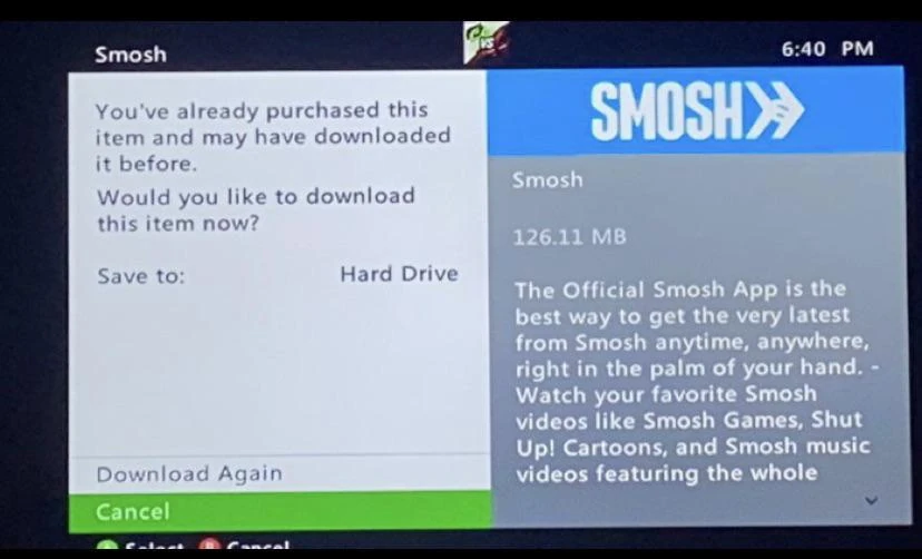 NintendoGCN's tweet image. Ray William Johnson app is unfortunately down, so I'm currently moving to the Smosh Xbox app