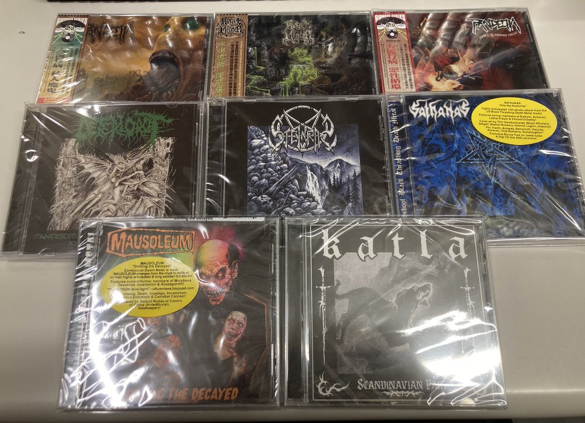 ヤフオク出品中】🤘本日終了分🤘 ヘヴィメタル・ハードロック全般 中古