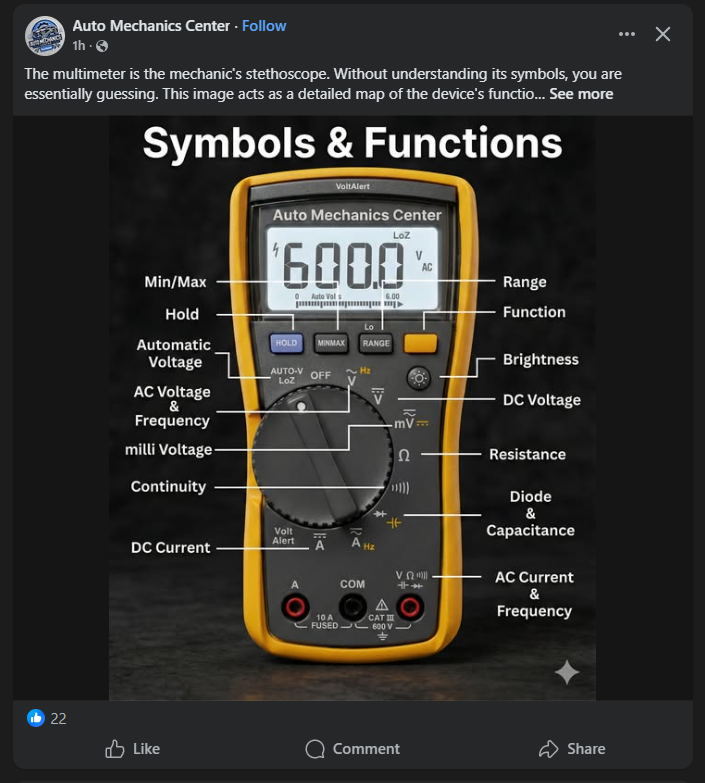 cursedconnector's tweet photo. Hey @FlukeCorp - I know @FortiveCorp are pretty protective of your brand.
Can we join forces to try and at least establish a dialogue with @facebook to try and penalize this AI generated, zero-effort garbage slop?
Look, they are even rebranding your "yellow" stuff!
#fluketools https://t.co/0MDnFFRvFd