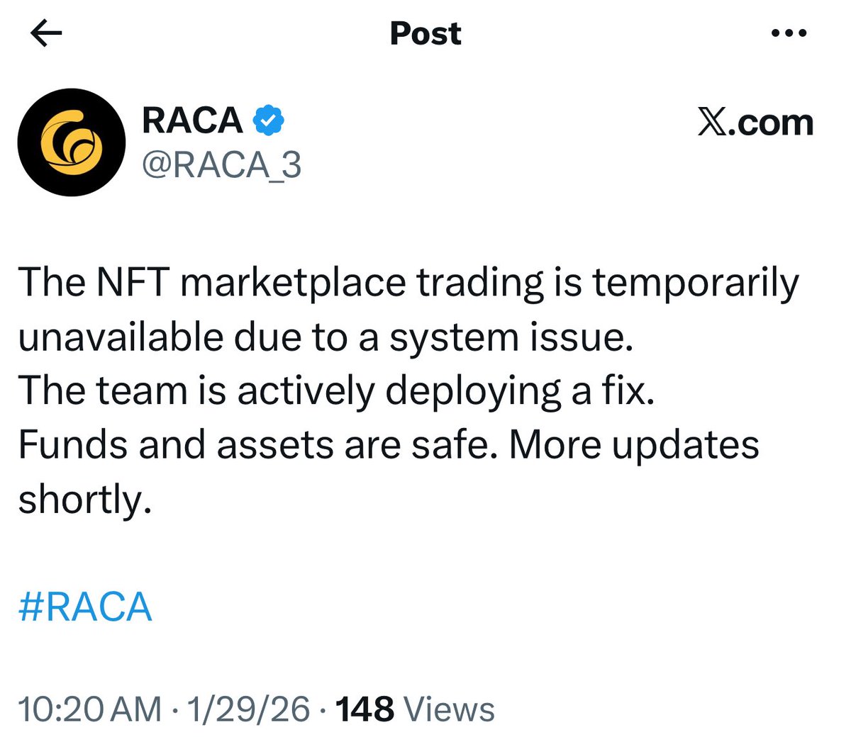 Crypto Warning tweet media