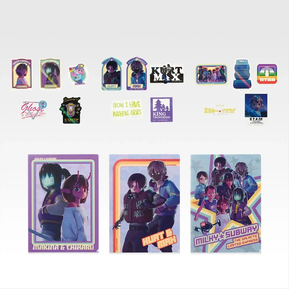 【一番くじ】

ちょこっと 『銀河特急 ミルキー☆サブウェイ』が2月6日(金)より順次発売決定！

A賞 アクリルスタンド
B賞 アクリルバッジ
C賞 ウラオモチャーム
D賞 ステーショナリーコレクション
ラストワン賞 アクリルボード
ダブルチャンスキャンペーン アクリルボード

anime-goods7.hatenablog.com/entry/2026/01/…