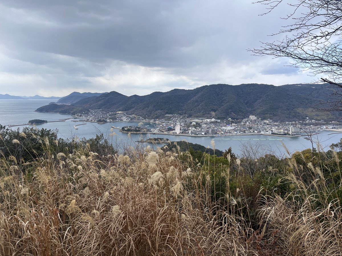 Naruche's tweet photo. 2026年一発目はいつもの仙酔島の大弥山を登りました。新しく購入したmini joeyが里山登山には丁度いい。ザックの上げ下ろしがないだけで、めちゃくちゃ歩くことに集中できる。 https://t.co/zVPhcuKaUn