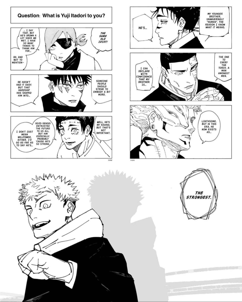 eagle97jjk's tweet image. YUJI ITADORI CAME BACK, AFTER 68 YEARS OF MASTERING TECHNIQUES AND EXORCIZING CURSES. RAHHHH