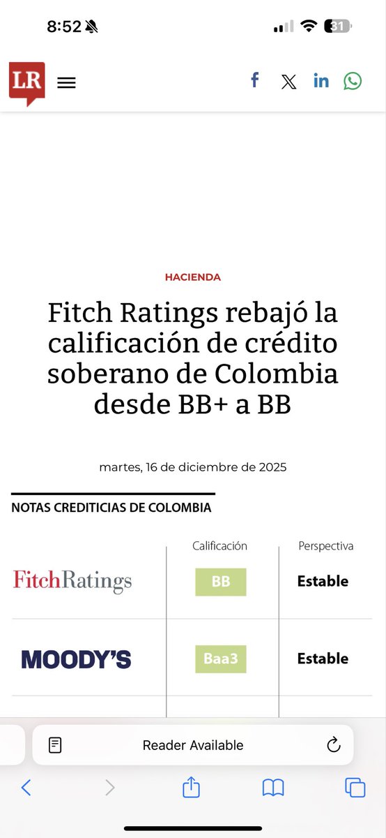 <a href="/petrogustavo/">Gustavo Petro</a> Ud es un desastre. Los indicadores que menciona son producto del gasto estatal de miles de millones de dólares de deuda que Ud ha tomado. Es comida para hoy y hambre para mañana. El gasto público está por los cielos. No es sostenible.