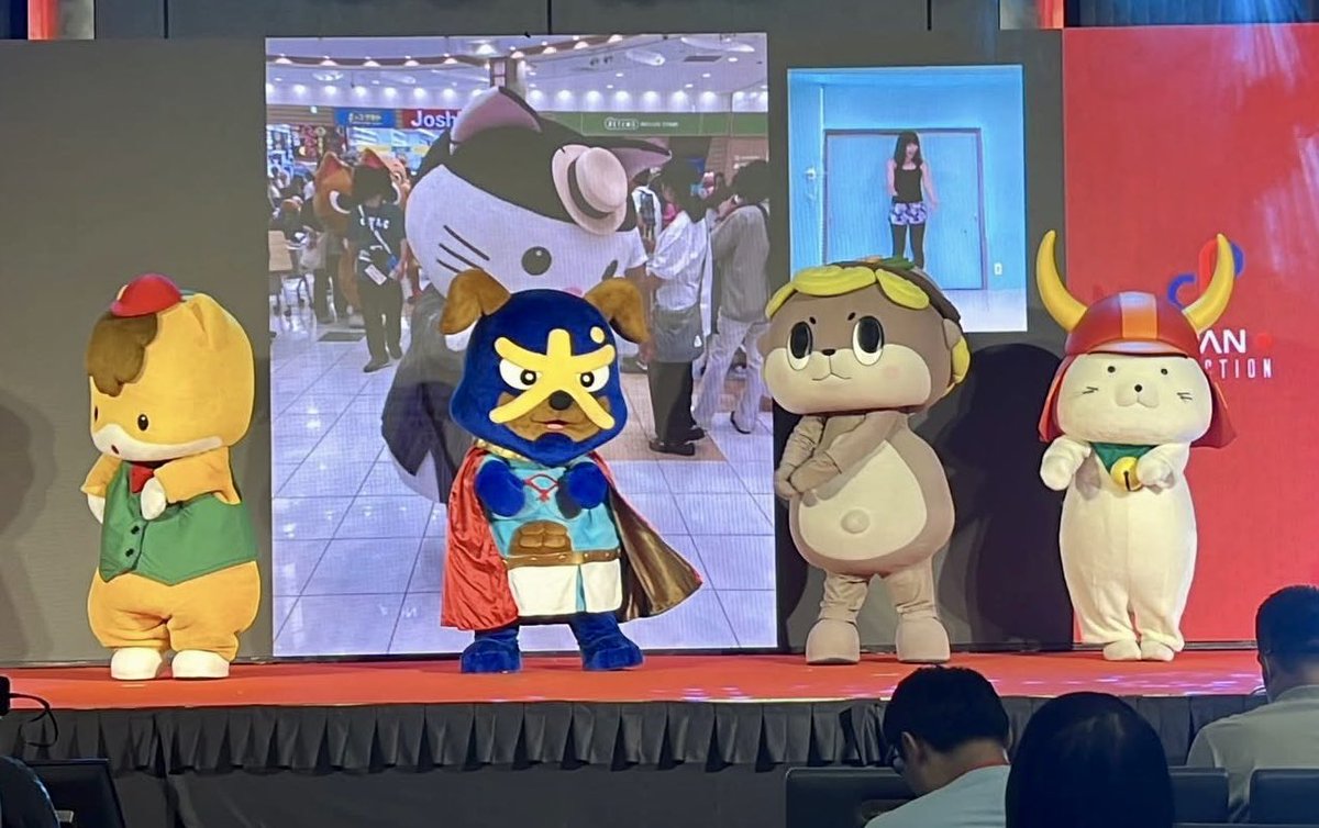 昨日から、ひこにゃんは「JAPAN SELECTION 2026」に出陣しています