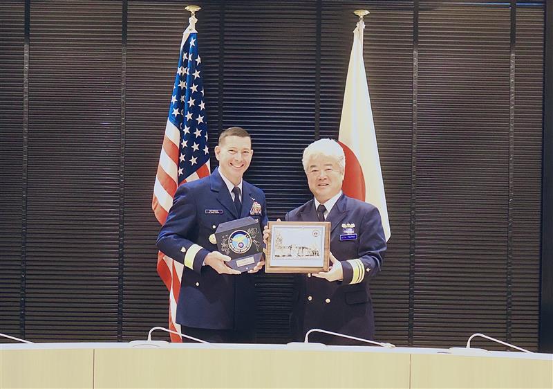 米国沿岸警備隊士官学校のロスロック学長が海上保安大学校を初訪問