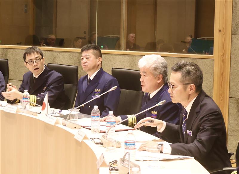 米国沿岸警備隊士官学校のロスロック学長が海上保安大学校を初訪問