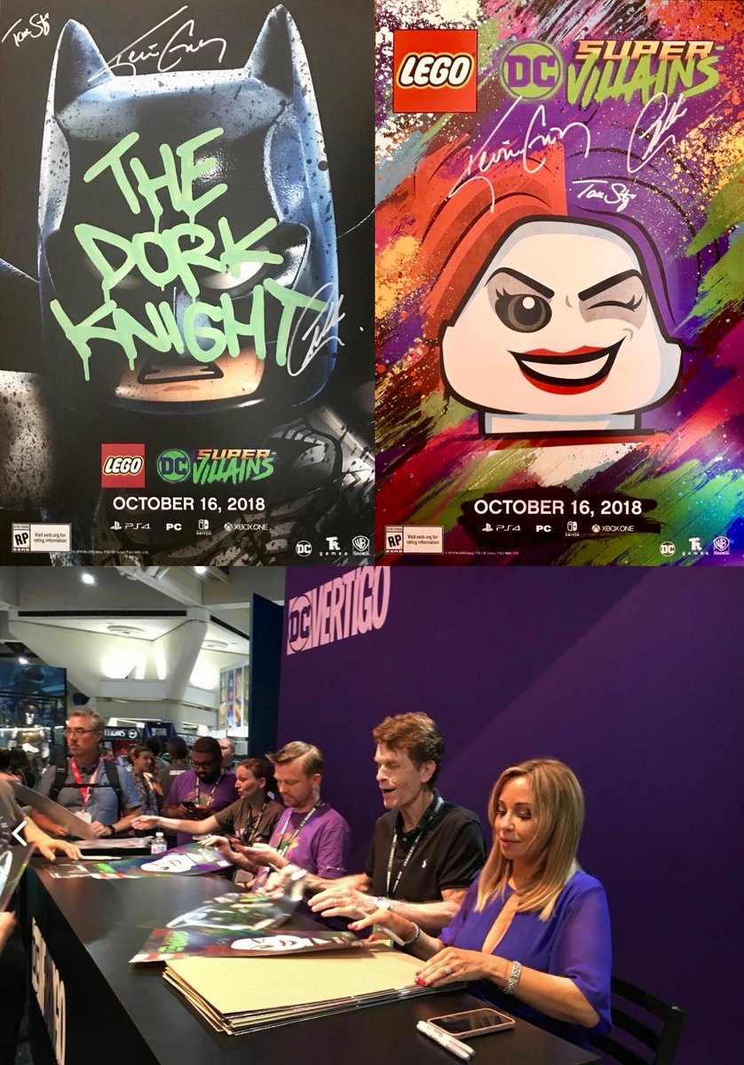 staytoonedfolks's tweet image. Happy International LEGO Day!
@LEGODCGame posters signed at @Comic_Con by @RealKevinConroy, @tarastrong &amp;amp; @arthur_parsons are from our collection.
#InternationalLEGODay #LegoDCSuperVillains #KevinConroy #TaraStrong #ArthurParsons #SDCC #Xbox 
@LEGO_Group @DCOfficial @Xbox
