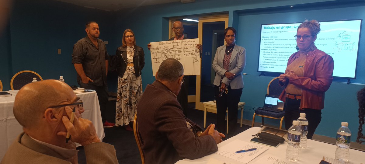 Se desarrolla primera jornada de las mesas intersectoriales del proyecto de fortalecimiento de capacidades de empleos verdes para jóvenes conducido por el @MtssCuba