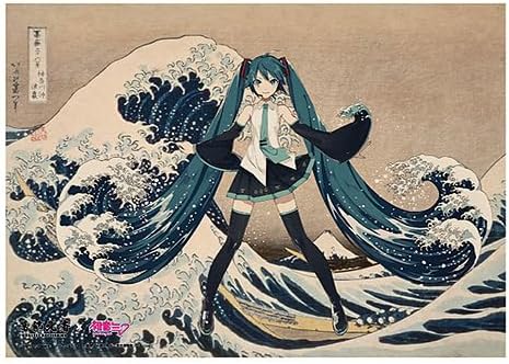 株式会社Presence】 葛飾北斎×初音ミク 冨嶽三十六景 『シリアル