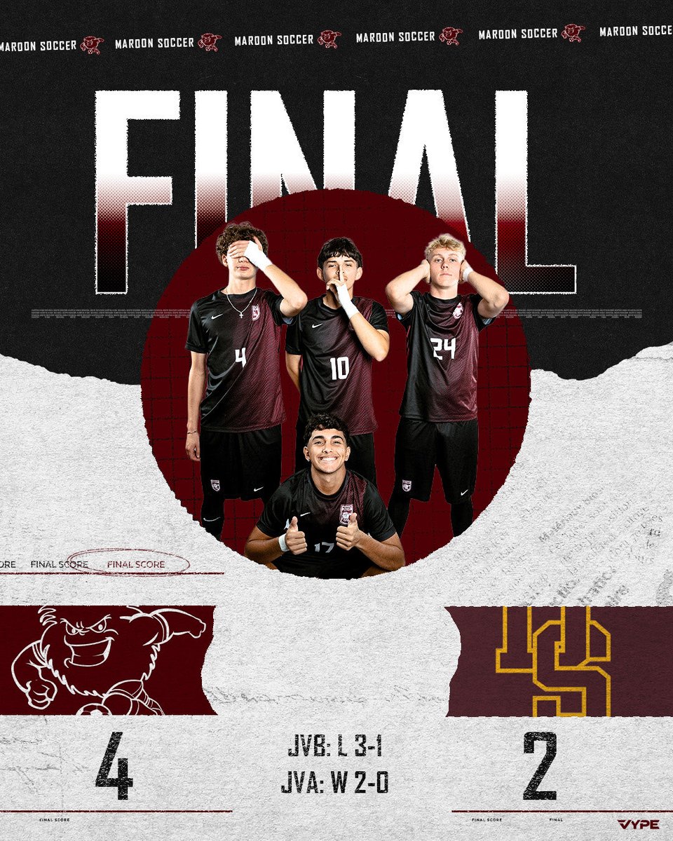 AHSTXMensSoccer's tweet photo. Big win for the Maroons!! 
⚽️⚽️ Ethan Forchione
⚽️Diego Montoya
⚽️Leo Ivey
🤝Ethan Forchione
🤝Diego Montoya https://t.co/2RpyGAO0ZL