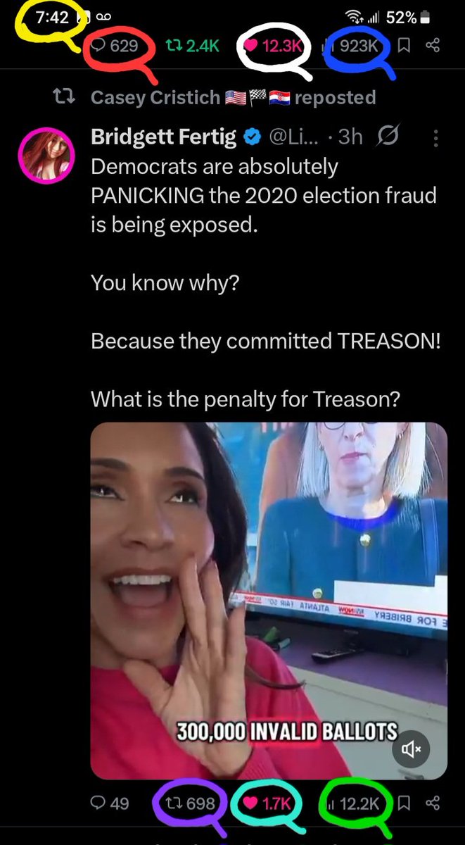 DeanDavis33's tweet image. 🐸1️⃣7️⃣ #Seventeen 
6️⃣2️⃣9️⃣ #SixTwoNine 
1️⃣2️⃣2️⃣ #OneTwoTwo 
6️⃣9️⃣8️⃣ #SixNineEight 
🎰 #WhatAreTheOdds 🪽
1️⃣2️⃣3️⃣ #OneTwoThree 
9️⃣2️⃣3️⃣ #NineTwoThree 
7️⃣4️⃣2️⃣ #SevenFourTwo