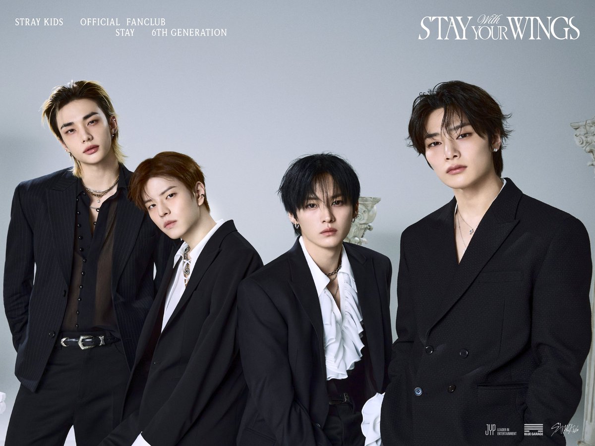 Stray_Kids's tweet image. Stray Kids Official Fanclub
STAY 6th Gen Kit Unit Concept Photo

𝐒𝐓𝐀𝐘 𝐖𝐈𝐓𝐇 𝐘𝐎𝐔𝐑 𝐖𝐈𝐍𝐆𝐒

#리노 #LeeKnow
#현진 #Hyunjin
#승민 #Seungmin
#아이엔 #I_N

🪽 bit.ly/4b7Tu5v

- 2026.02.05 11:59PM (KST)

#StrayKids #스트레이키즈
#STAY #STAY6기…