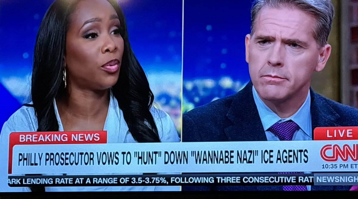 Again <a href="/CNN/">CNN</a> allows <a href="/ScottJenningsKY/">Scott Jennings</a> to lie through his teeth.. SEG, night  after night.. ICE is just doing their job..