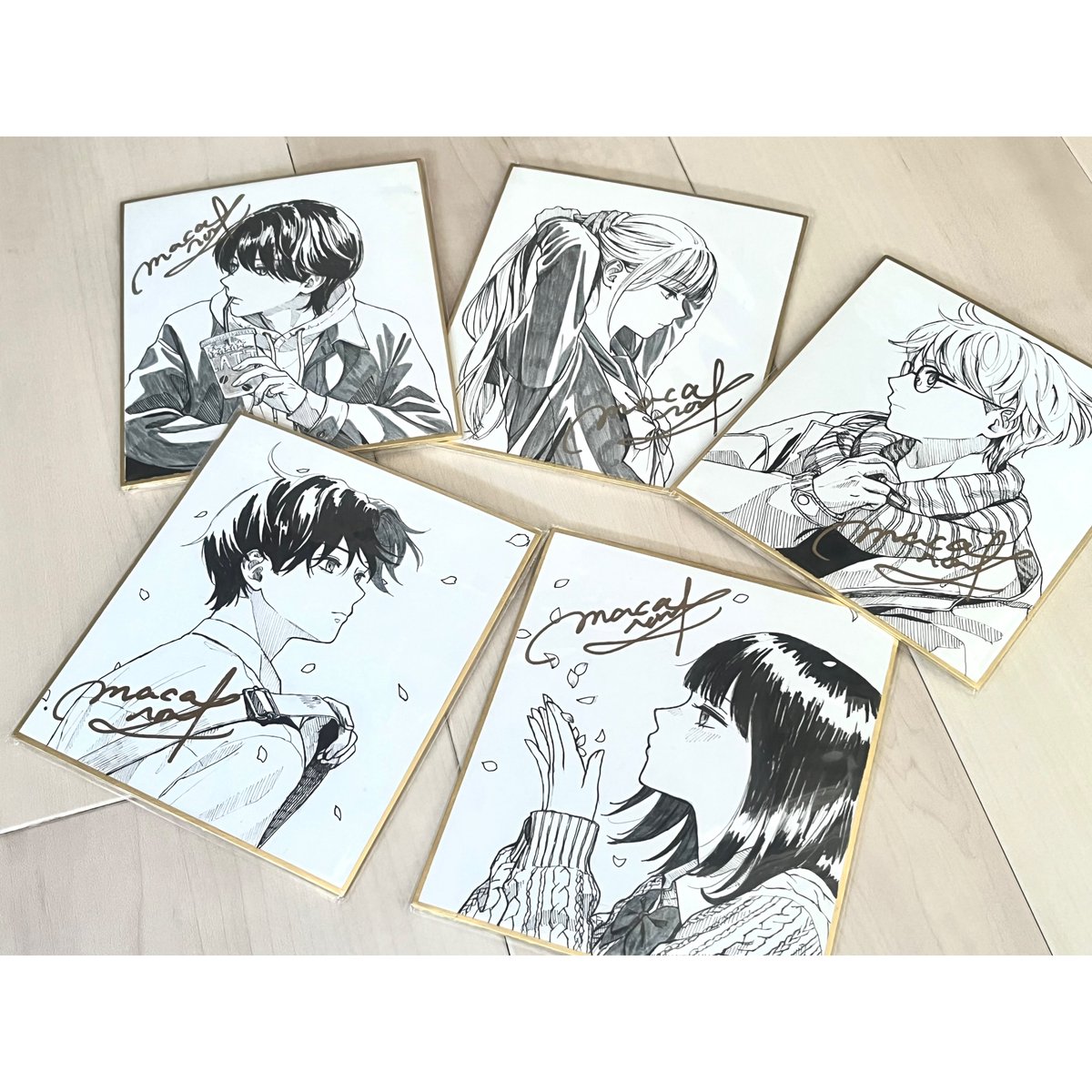 4/4) 【その他お知らせ】 サイン入りミニ色紙につきましては1月31日