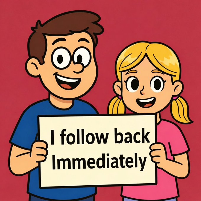 If you're building your account

Try to be a reply guy✍️

Drop hi👋 let me follow you⬇️